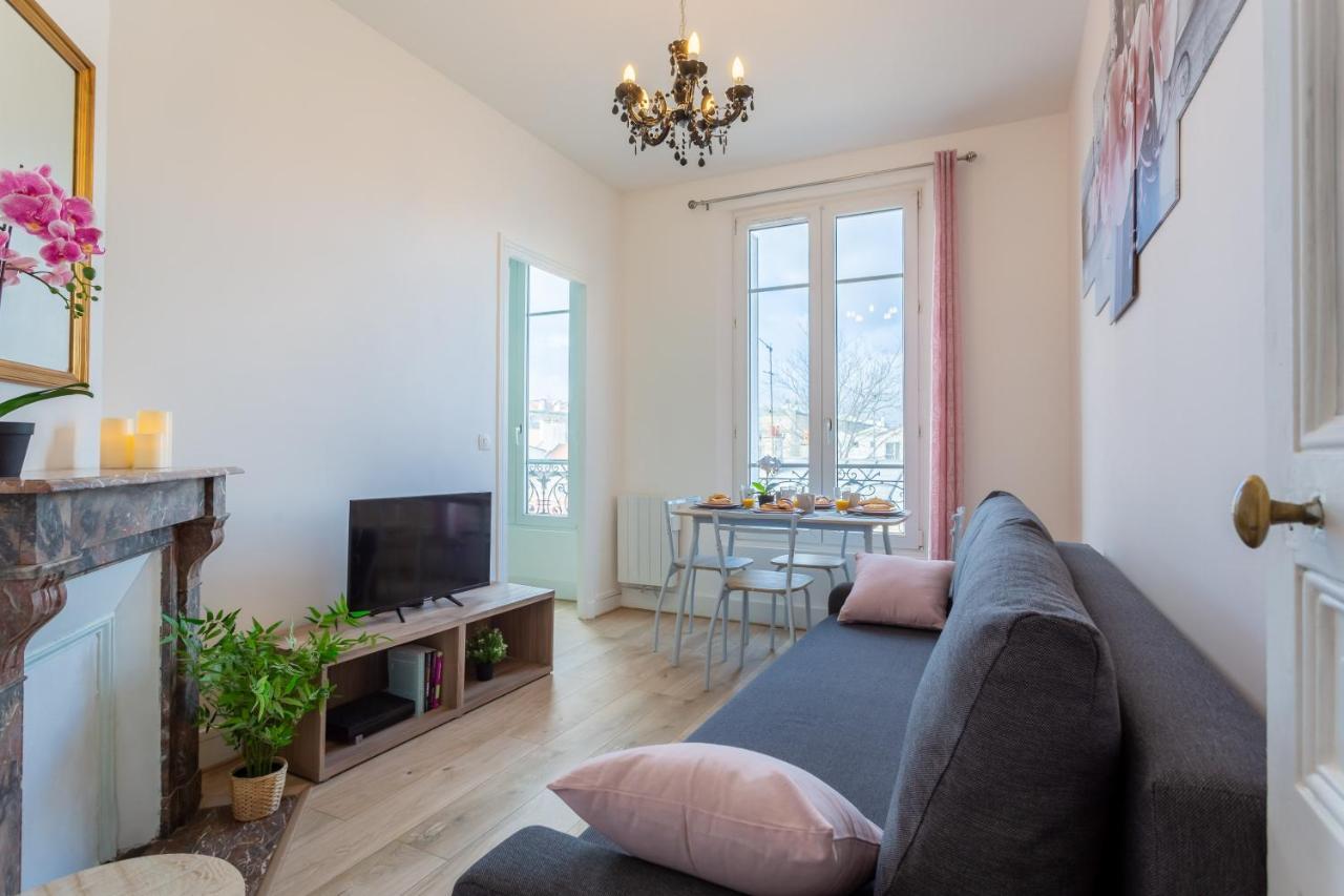 Le Charme Haussmannien-10 Min Paris Leilighet Argenteuil Eksteriør bilde